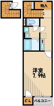クレイノアーカスの物件間取画像